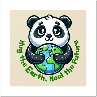 Hug the Earth, Heal the Future Posters and Art